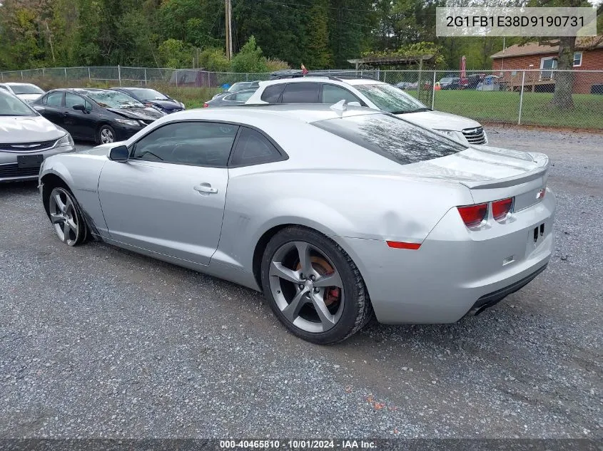 2013 Chevrolet Camaro Lt VIN: 2G1FB1E38D9190731 Lot: 40465810