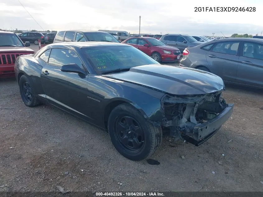 2013 Chevrolet Camaro 2Ls VIN: 2G1FA1E3XD9246428 Lot: 40492326