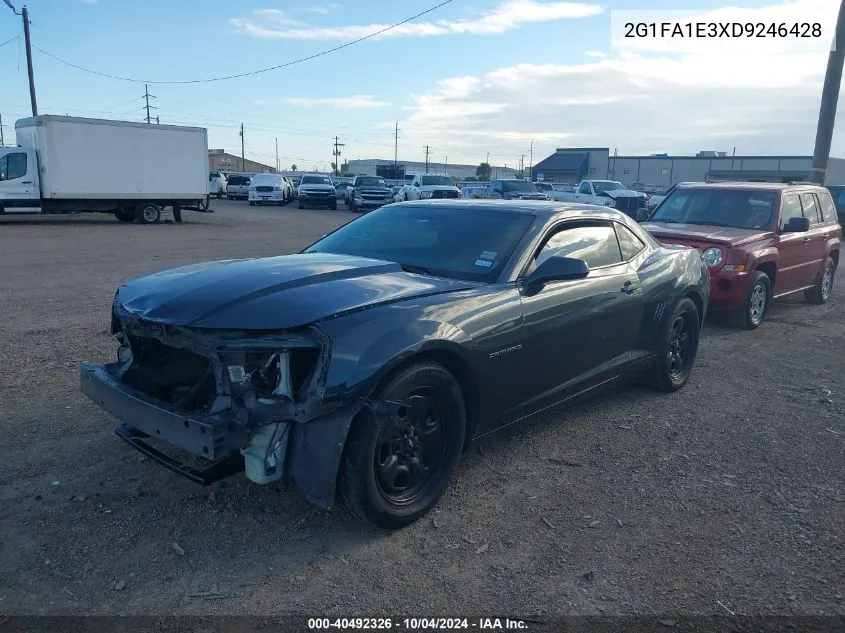 2013 Chevrolet Camaro 2Ls VIN: 2G1FA1E3XD9246428 Lot: 40492326