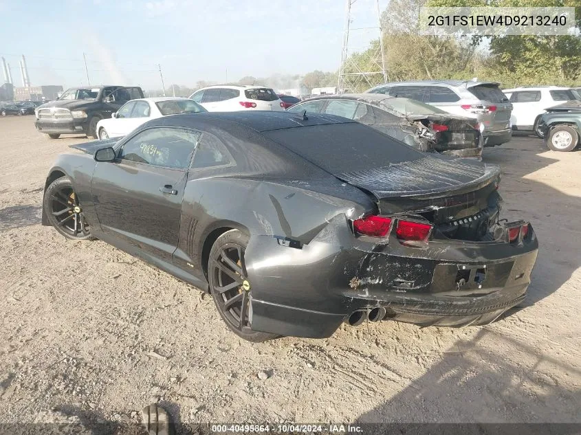 2013 Chevrolet Camaro 1Ss VIN: 2G1FS1EW4D9213240 Lot: 40495864