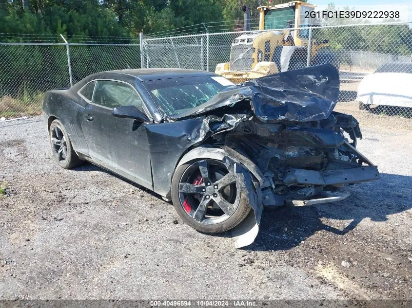 2013 Chevrolet Camaro 2Lt VIN: 2G1FC1E39D9222938 Lot: 40496594