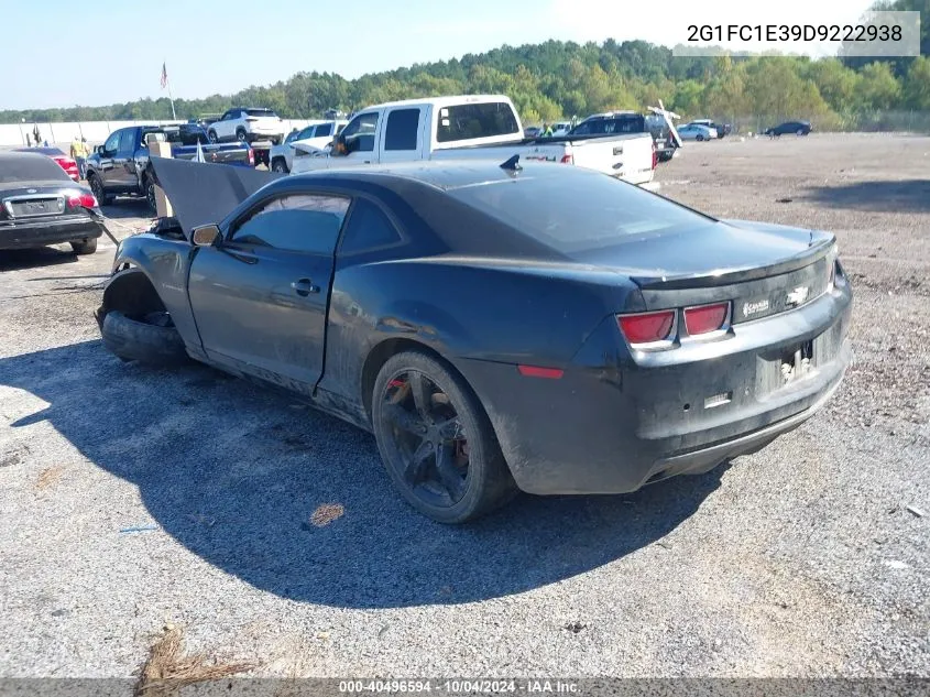 2013 Chevrolet Camaro 2Lt VIN: 2G1FC1E39D9222938 Lot: 40496594