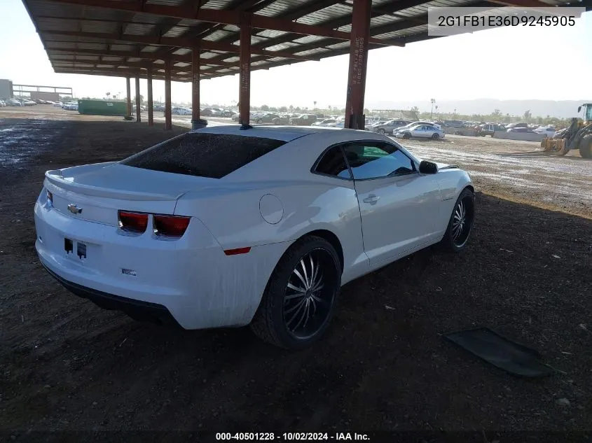 2013 Chevrolet Camaro 1Lt VIN: 2G1FB1E36D9245905 Lot: 40501228