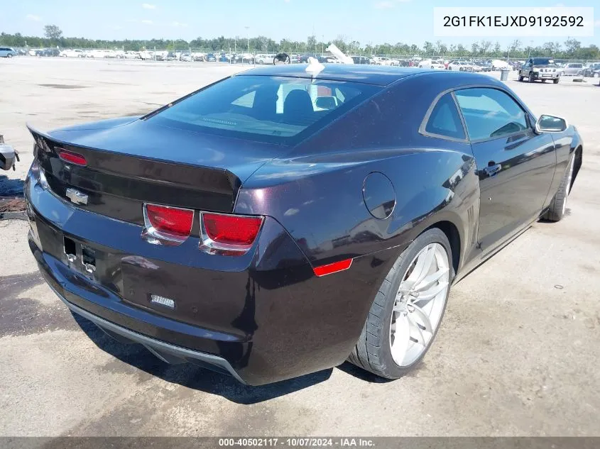 2013 Chevrolet Camaro 2Ss VIN: 2G1FK1EJXD9192592 Lot: 40502117