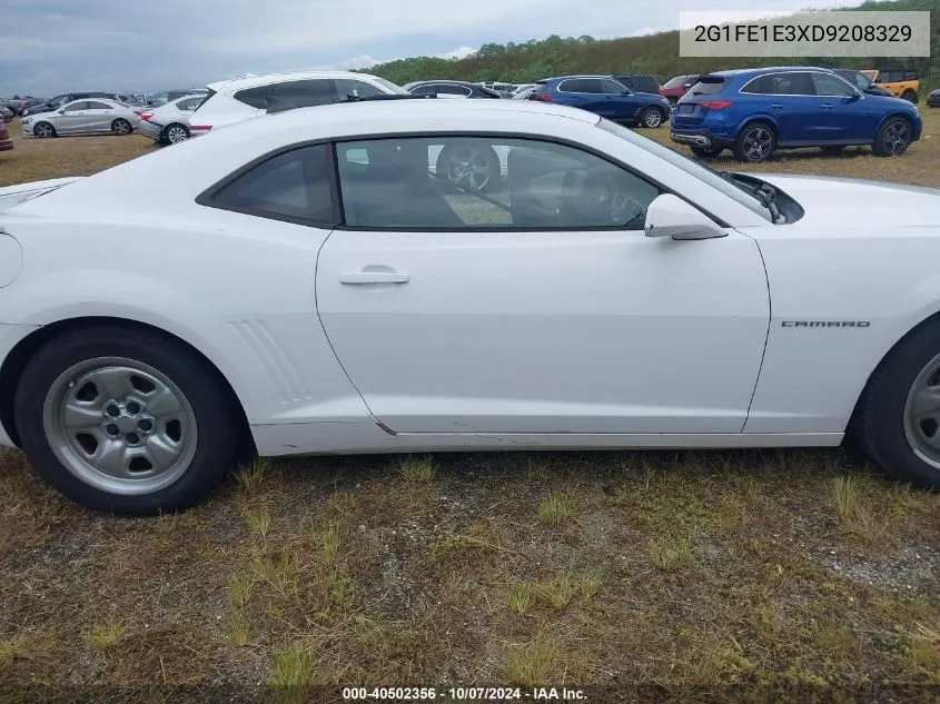 2013 Chevrolet Camaro 1Ls VIN: 2G1FE1E3XD9208329 Lot: 40502356