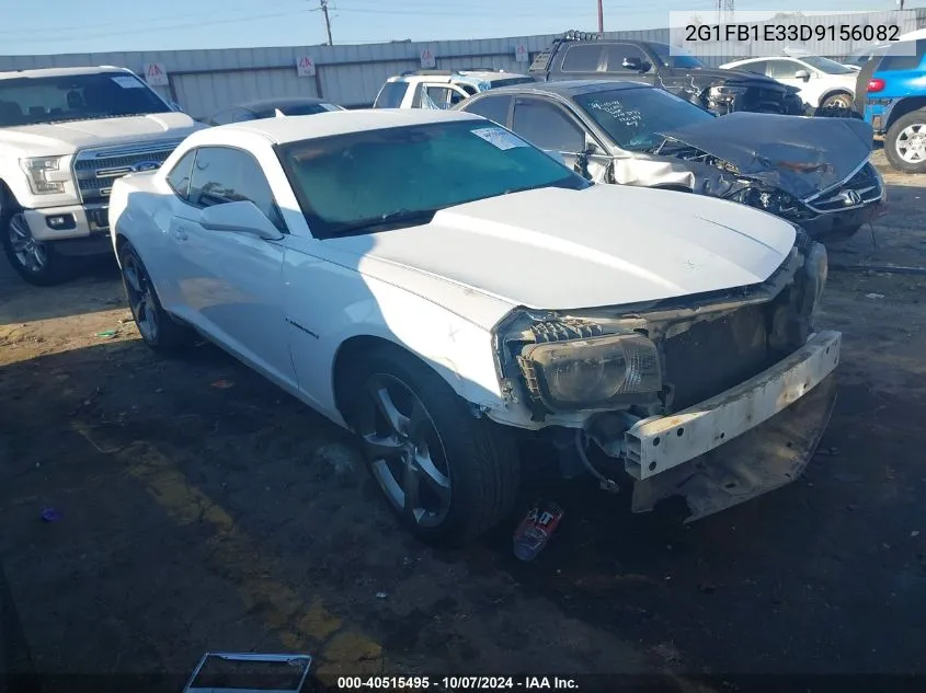 2013 Chevrolet Camaro Lt VIN: 2G1FB1E33D9156082 Lot: 40515495