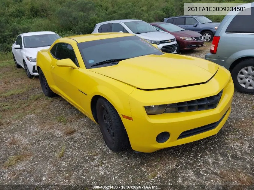 2013 Chevrolet Camaro Ls VIN: 2G1FA1E30D9234501 Lot: 40521483