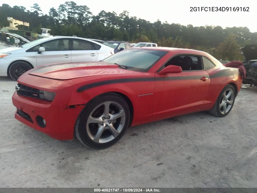 2G1FC1E34D9169162 2013 Chevrolet Camaro 2Lt