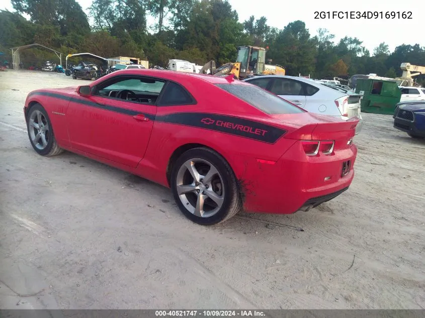 2G1FC1E34D9169162 2013 Chevrolet Camaro 2Lt