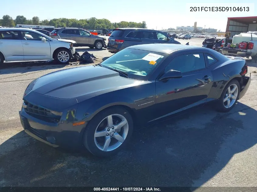 2G1FC1E35D9104613 2013 Chevrolet Camaro 2Lt