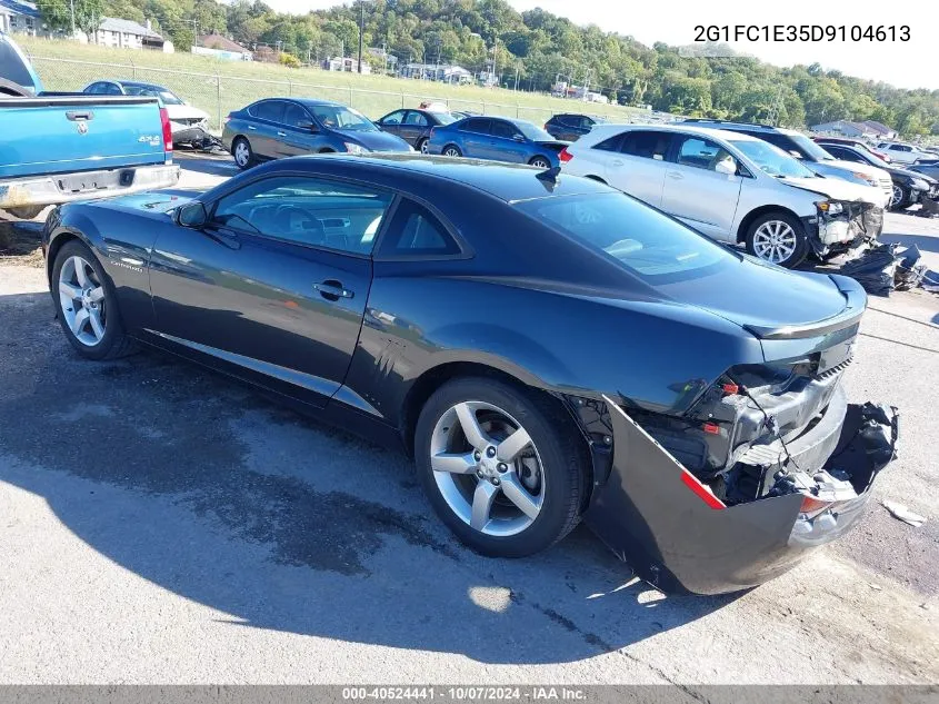 2G1FC1E35D9104613 2013 Chevrolet Camaro 2Lt