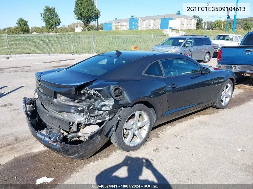 2G1FC1E35D9104613 2013 Chevrolet Camaro 2Lt