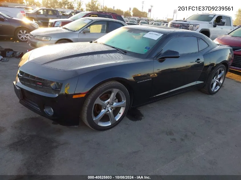 2G1FC1E37D9239561 2013 Chevrolet Camaro 2Lt