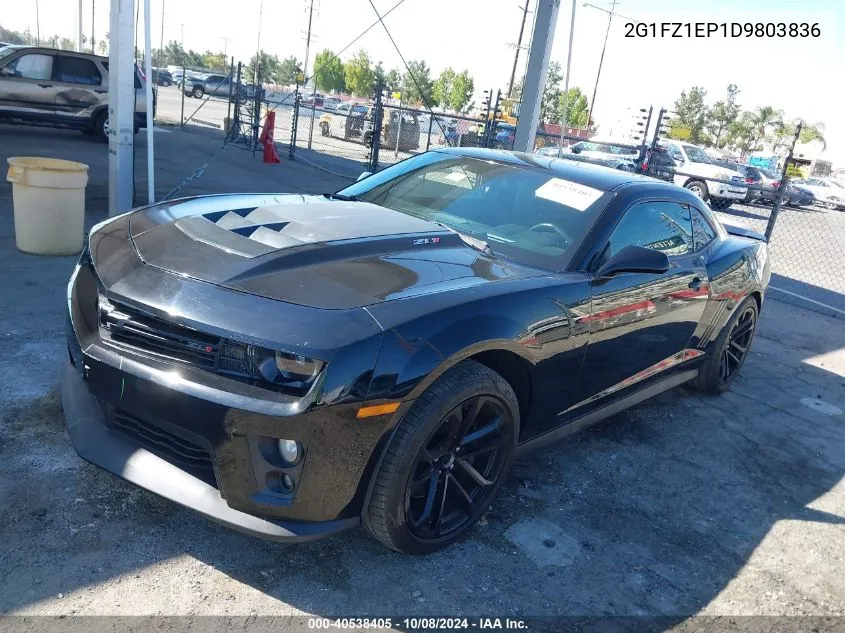 2G1FZ1EP1D9803836 2013 Chevrolet Camaro Zl1