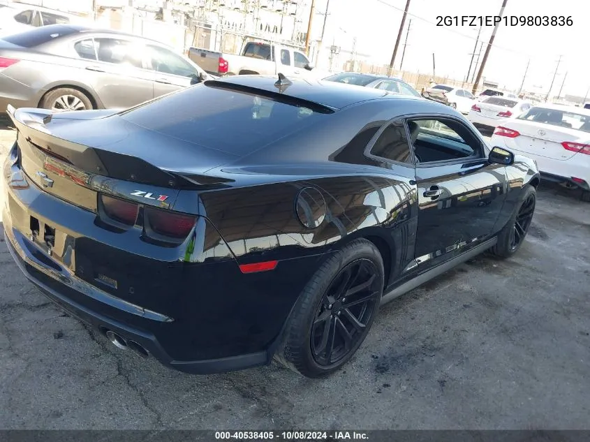 2G1FZ1EP1D9803836 2013 Chevrolet Camaro Zl1