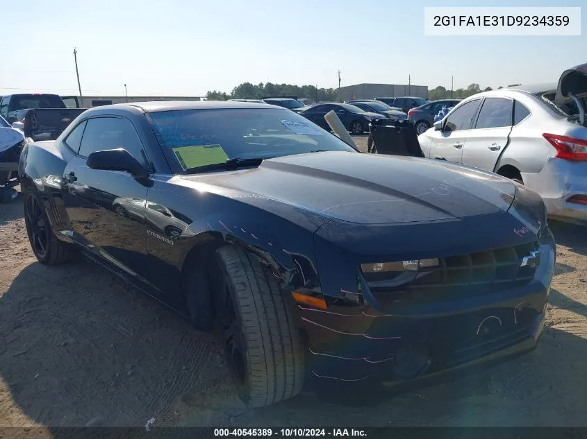 2013 Chevrolet Camaro 2Ls VIN: 2G1FA1E31D9234359 Lot: 40545389