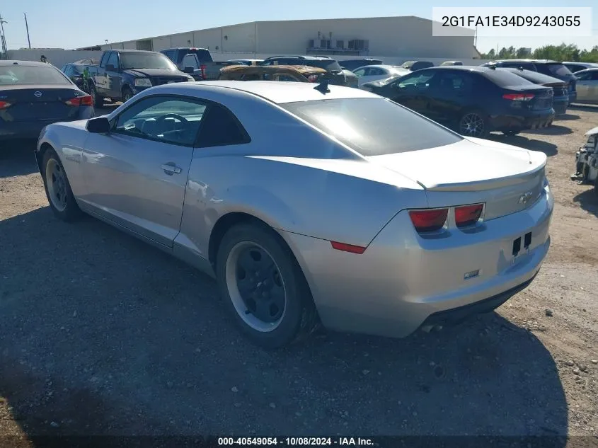 2013 Chevrolet Camaro 2Ls VIN: 2G1FA1E34D9243055 Lot: 40549054