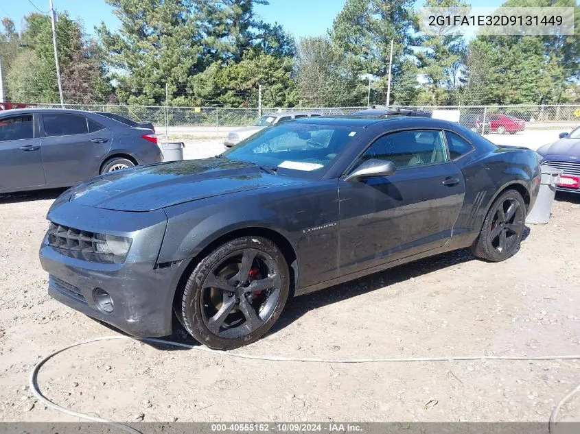 2G1FA1E32D9131449 2013 Chevrolet Camaro 2Ls