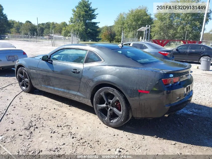 2G1FA1E32D9131449 2013 Chevrolet Camaro 2Ls