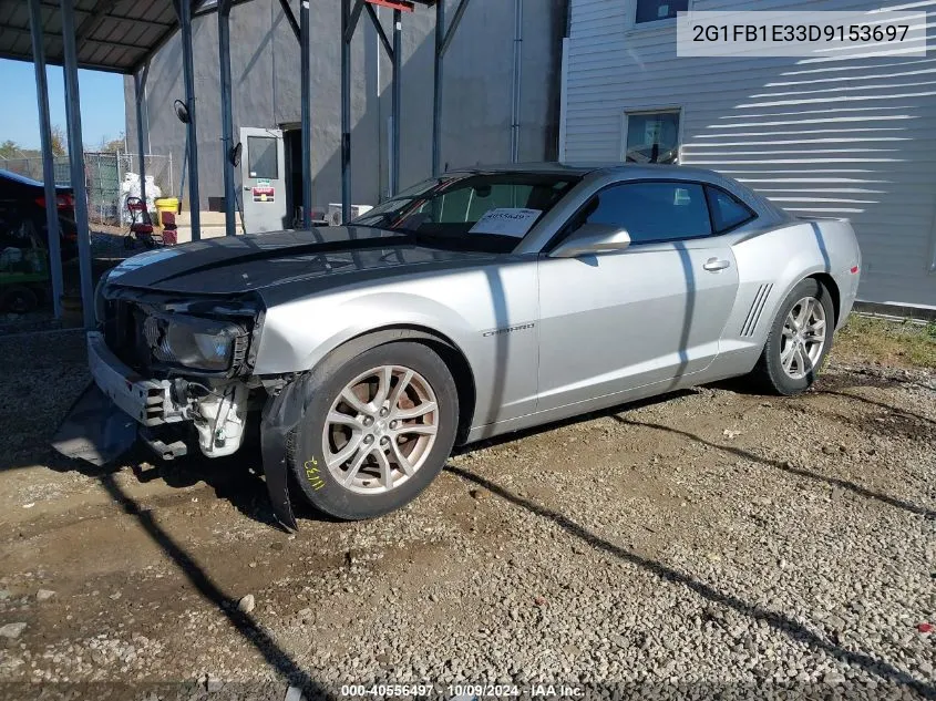 2013 Chevrolet Camaro 1Lt VIN: 2G1FB1E33D9153697 Lot: 40556497