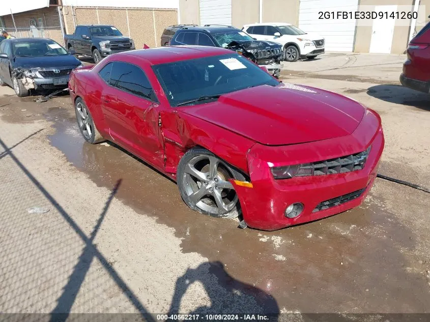 2G1FB1E33D9141260 2013 Chevrolet Camaro Lt