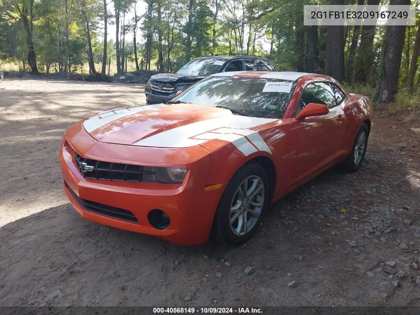 2013 Chevrolet Camaro 1Lt VIN: 2G1FB1E32D9167249 Lot: 40568149