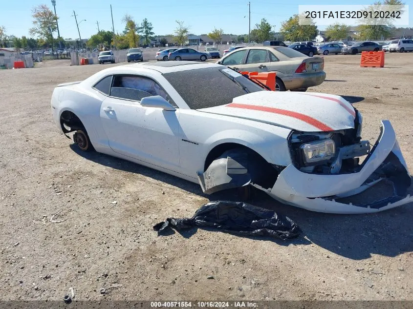 2013 Chevrolet Camaro 2Ls VIN: 2G1FA1E32D9120242 Lot: 40571554