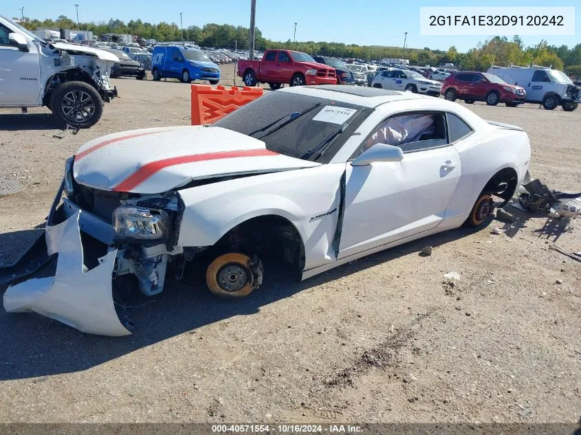 2G1FA1E32D9120242 2013 Chevrolet Camaro 2Ls