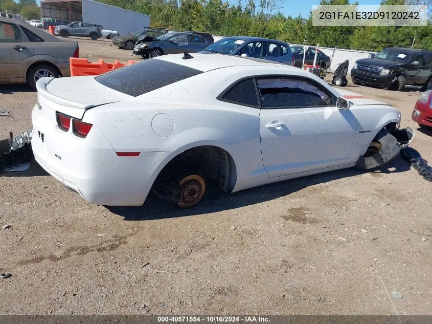 2013 Chevrolet Camaro 2Ls VIN: 2G1FA1E32D9120242 Lot: 40571554