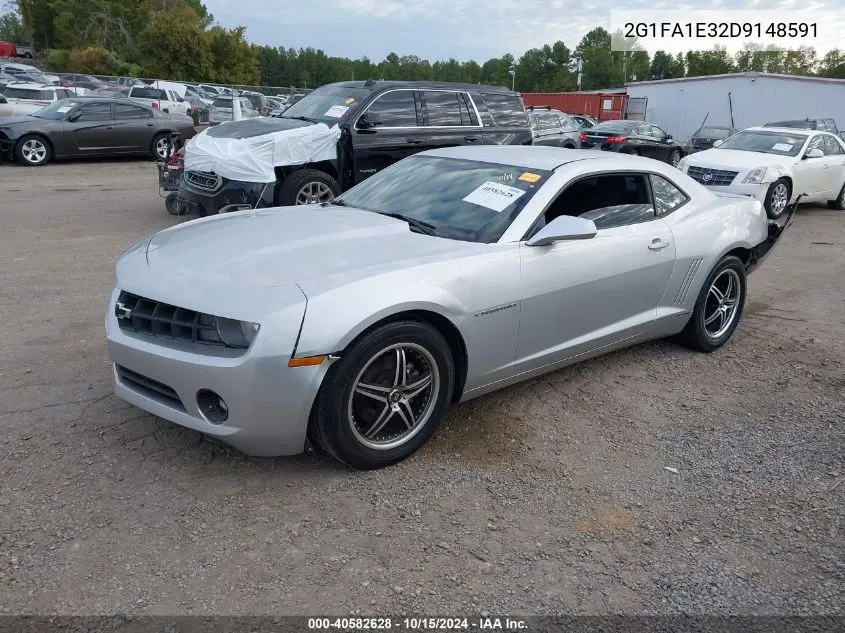 2G1FA1E32D9148591 2013 Chevrolet Camaro 2Ls