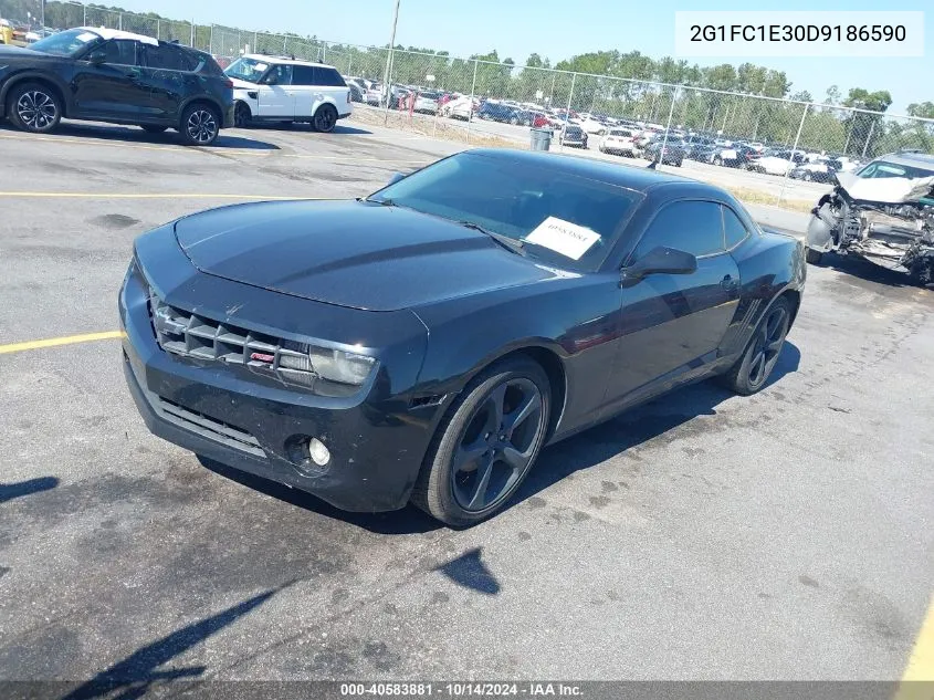 2013 Chevrolet Camaro 2Lt VIN: 2G1FC1E30D9186590 Lot: 40583881