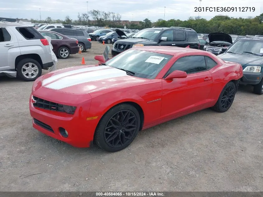 2013 Chevrolet Camaro 2Lt VIN: 2G1FC1E36D9112719 Lot: 40584065