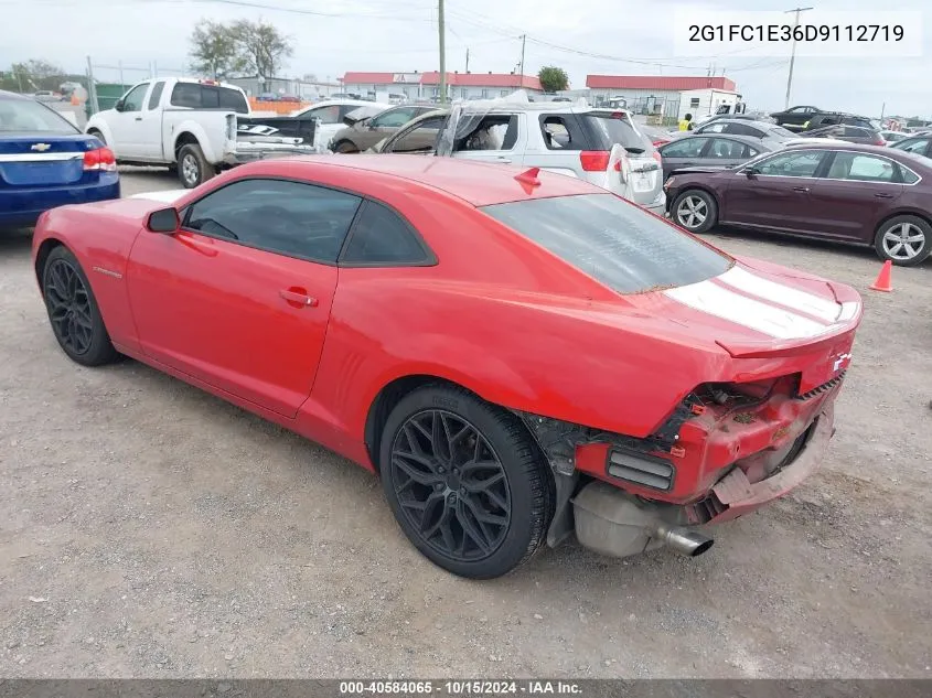 2G1FC1E36D9112719 2013 Chevrolet Camaro 2Lt