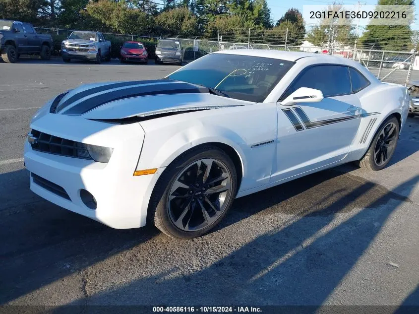 2G1FA1E36D9202216 2013 Chevrolet Camaro 2Ls