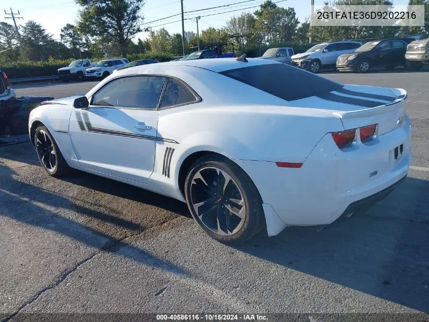 2G1FA1E36D9202216 2013 Chevrolet Camaro 2Ls