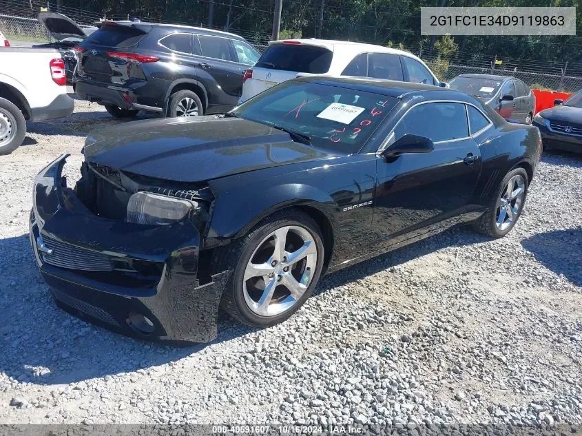 2G1FC1E34D9119863 2013 Chevrolet Camaro 2Lt