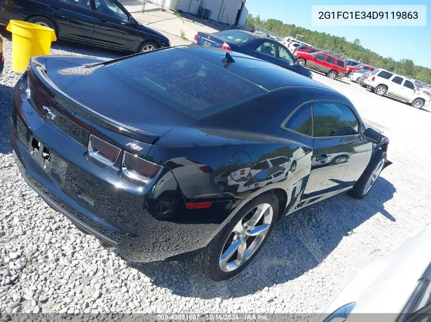 2013 Chevrolet Camaro 2Lt VIN: 2G1FC1E34D9119863 Lot: 40591607