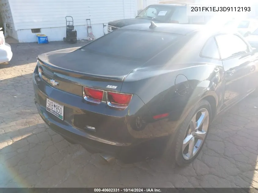 2013 Chevrolet Camaro 2Ss VIN: 2G1FK1EJ3D9112193 Lot: 40602331