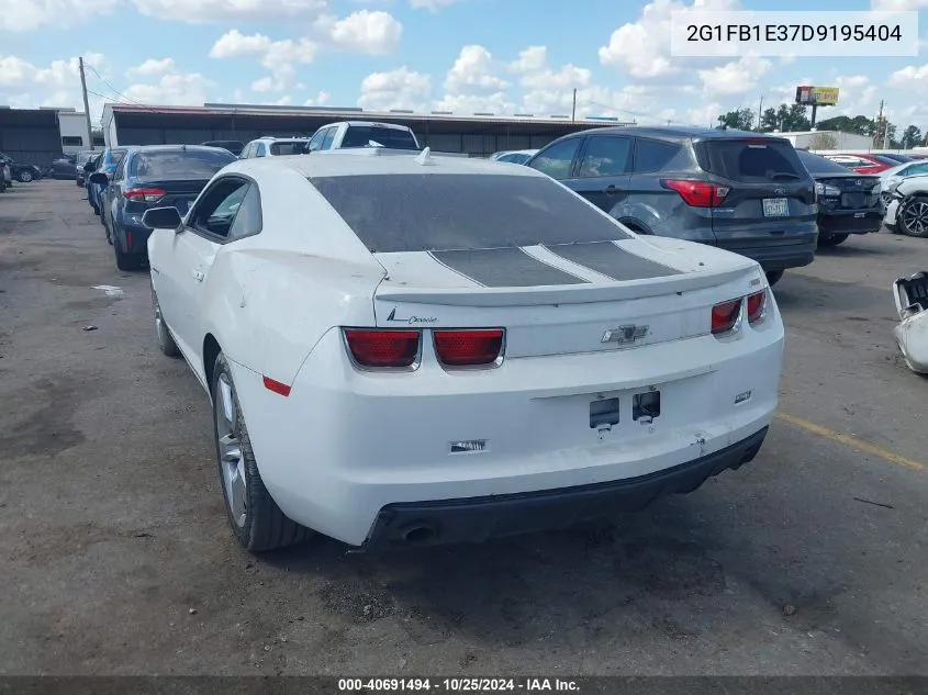 2G1FB1E37D9195404 2013 Chevrolet Camaro 1Lt