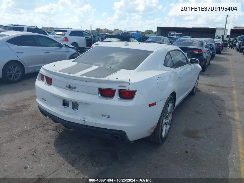 2G1FB1E37D9195404 2013 Chevrolet Camaro 1Lt