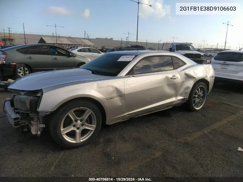 2013 Chevrolet Camaro 1Lt VIN: 2G1FB1E38D9106603 Lot: 40706814