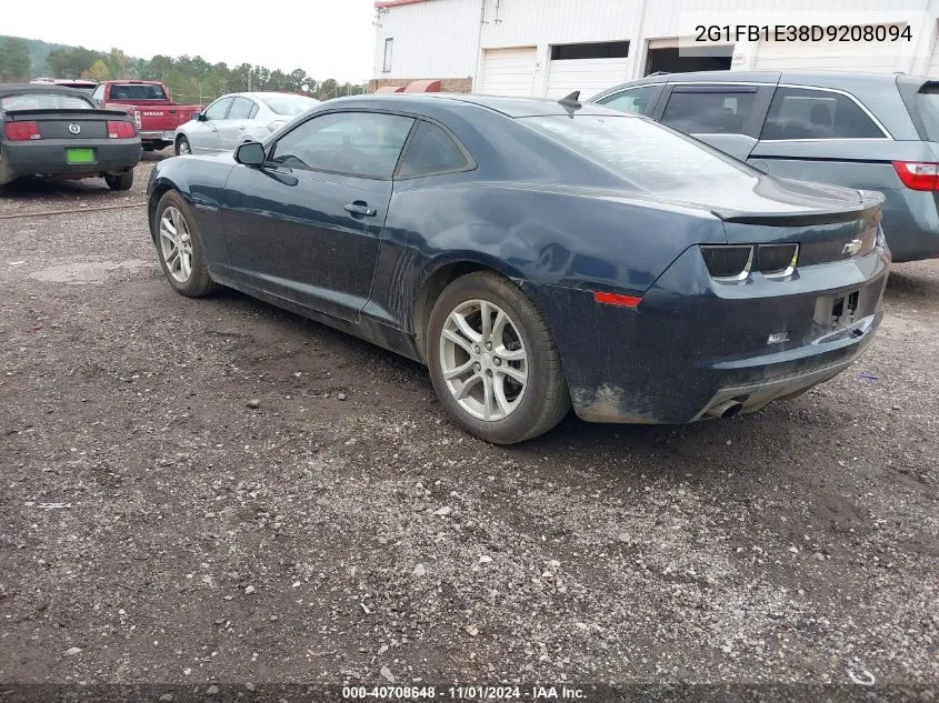 2013 Chevrolet Camaro 1Lt VIN: 2G1FB1E38D9208094 Lot: 40708648