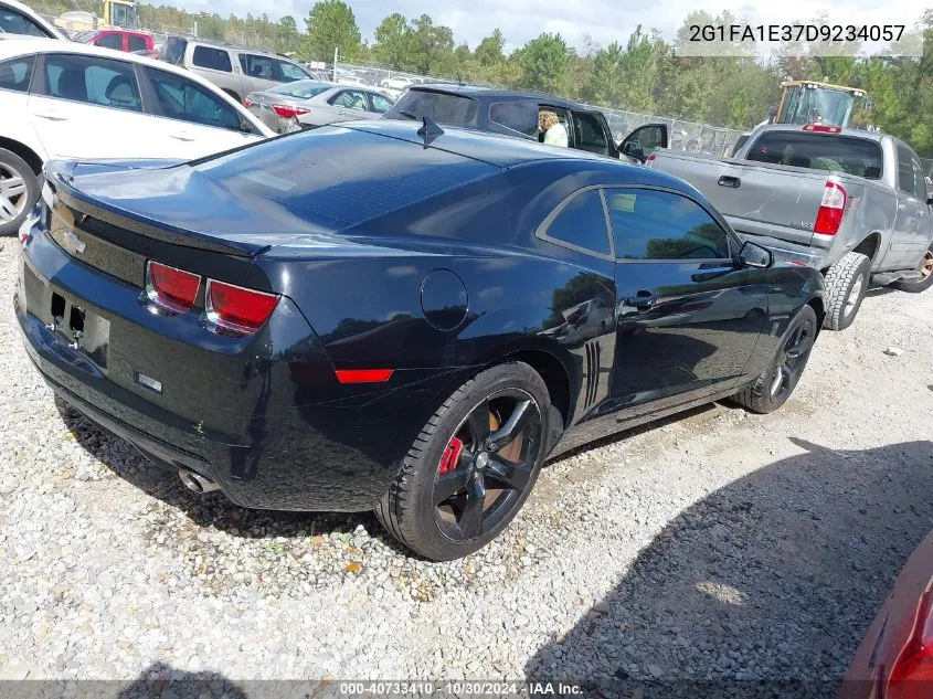 2013 Chevrolet Camaro 2Ls VIN: 2G1FA1E37D9234057 Lot: 40733410