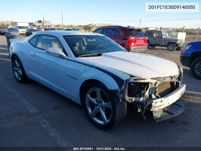 2013 Chevrolet Camaro 2Lt VIN: 2G1FC1E30D9140550 Lot: 40742581