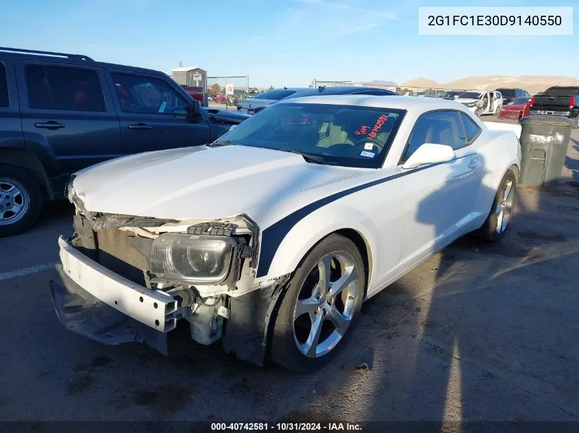 2013 Chevrolet Camaro 2Lt VIN: 2G1FC1E30D9140550 Lot: 40742581