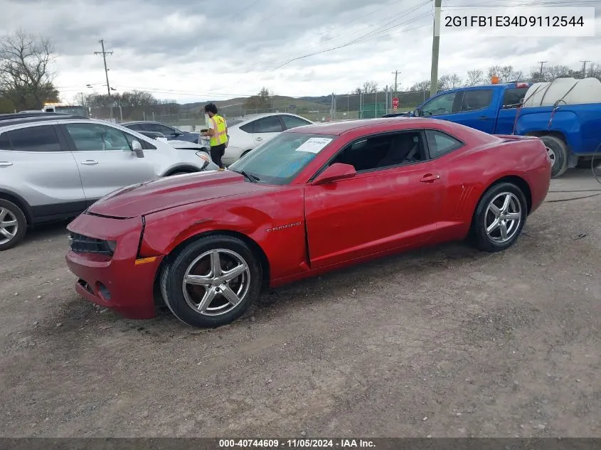 2013 Chevrolet Camaro 1Lt VIN: 2G1FB1E34D9112544 Lot: 40744609