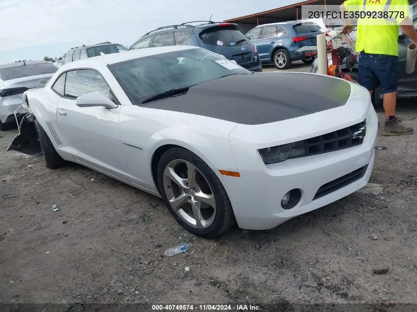 2013 Chevrolet Camaro Lt VIN: 2G1FC1E35D9238778 Lot: 40749574