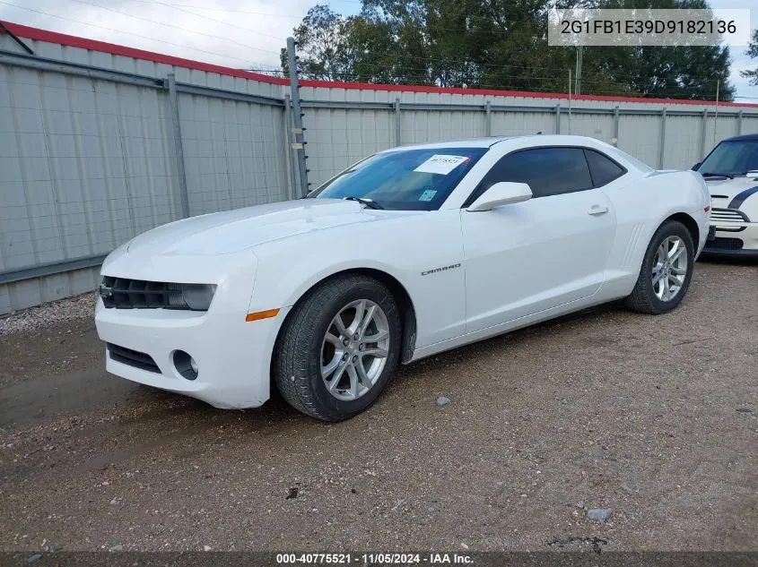 2013 Chevrolet Camaro 1Lt VIN: 2G1FB1E39D9182136 Lot: 40775521