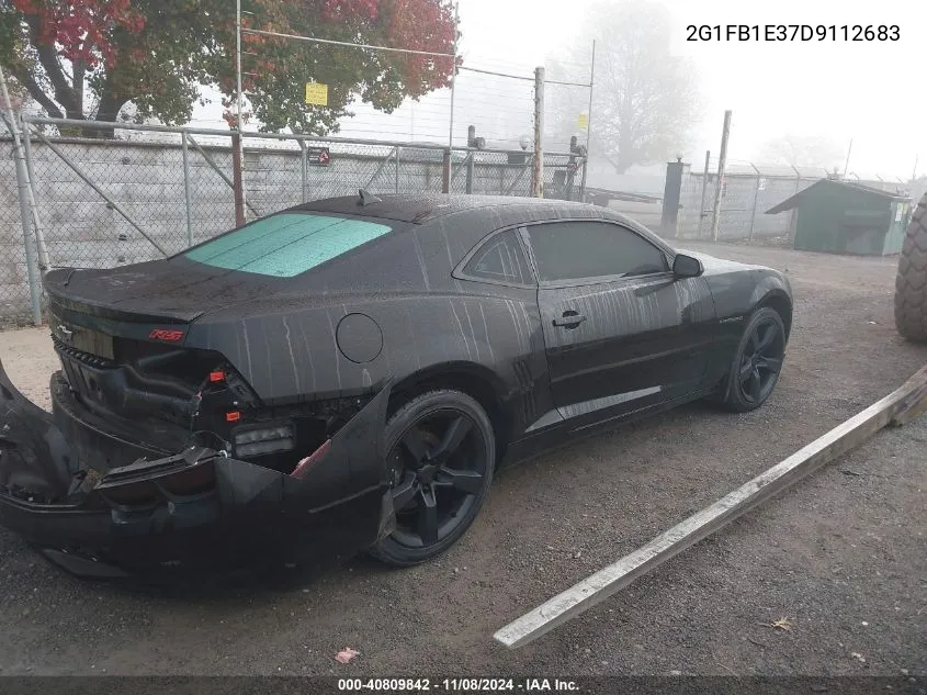 2013 Chevrolet Camaro 1Lt VIN: 2G1FB1E37D9112683 Lot: 40809842