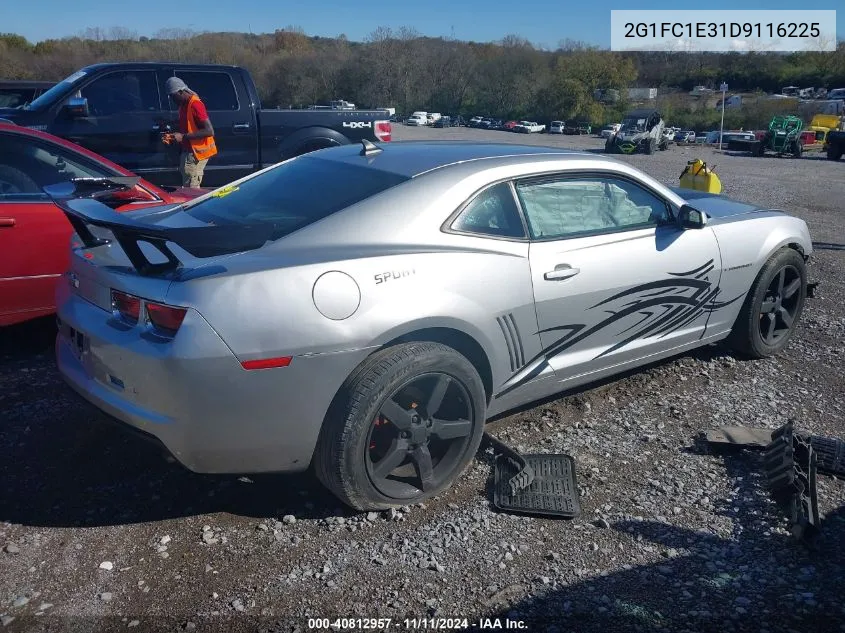 2013 Chevrolet Camaro 2Lt VIN: 2G1FC1E31D9116225 Lot: 40812957